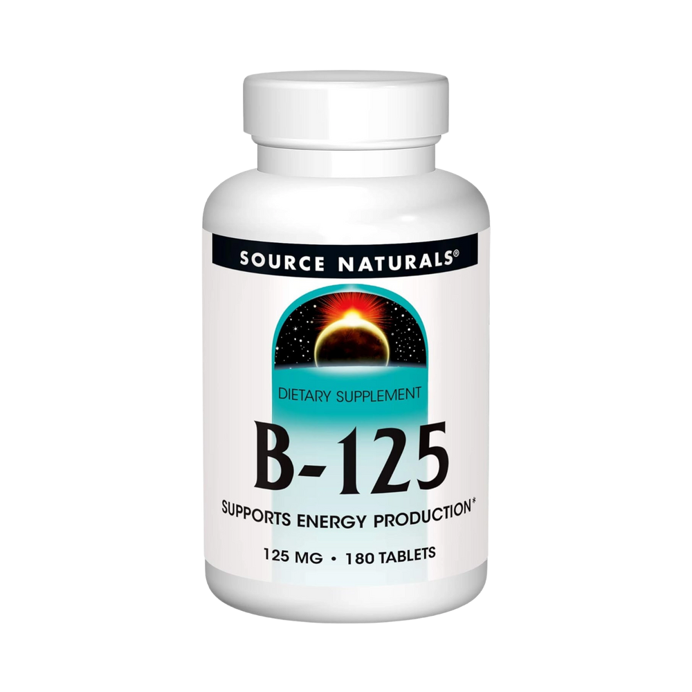 Source Naturals, B-125, 125 Mg, 180 Tablets