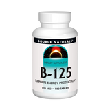 Source Naturals, B-125, 125 Mg, 180 Tablets