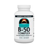 Source Naturals, B-50 Complex, 50 Mg, 250 Tablets