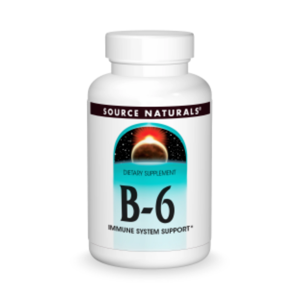 Source Naturals, B-6, 50 mg, 250 Tablets