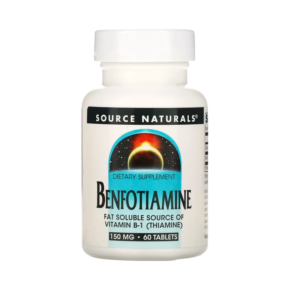 Source Naturals, Benfotiamine, 150 Mg, 60 Tablets