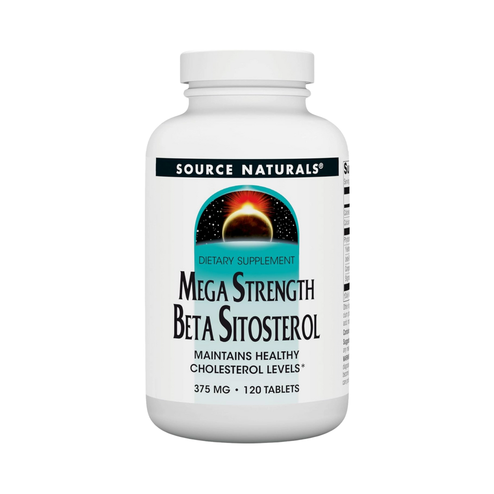 Source Naturals, Beta Sitosterol, Mega Strength, 375 Mg, 120 Tablets