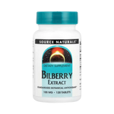Source Naturals, Bilberry Extract, 100 Mg, 120 Tablets