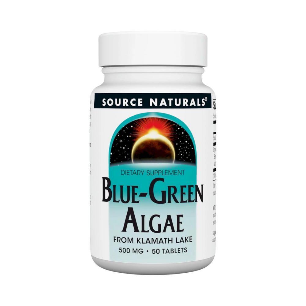 Source Naturals, Blue-Green Algae, 500 Mg, 50 Tablets