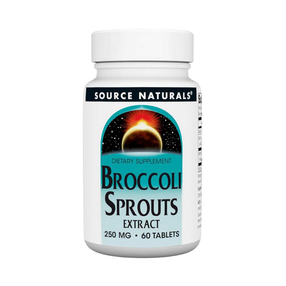 Source Naturals, Broccoli Sprouts Extract, 250 Mg, 60 Tablets