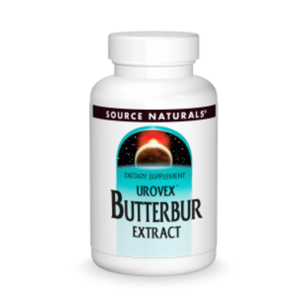 Source Naturals, Butterbur Extract, Urovex, 500mg, 30 Softgels