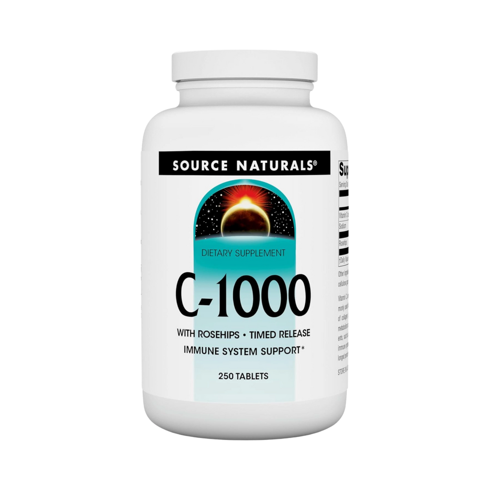 Source Naturals, C-1000, 1000 Mg, 250 Time Release Tablets