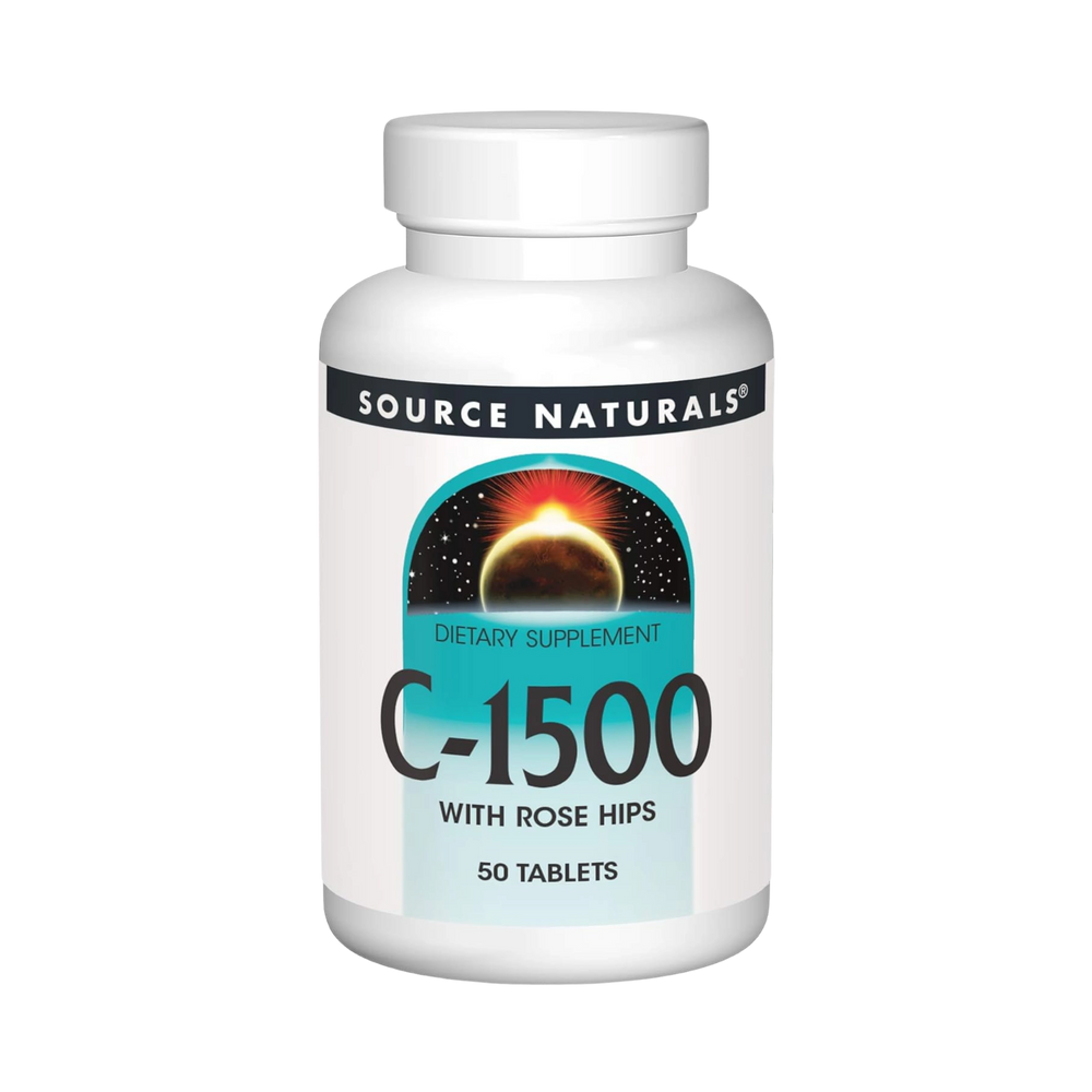Source Naturals, C-1500, 1500 Mg, 50 Tablets