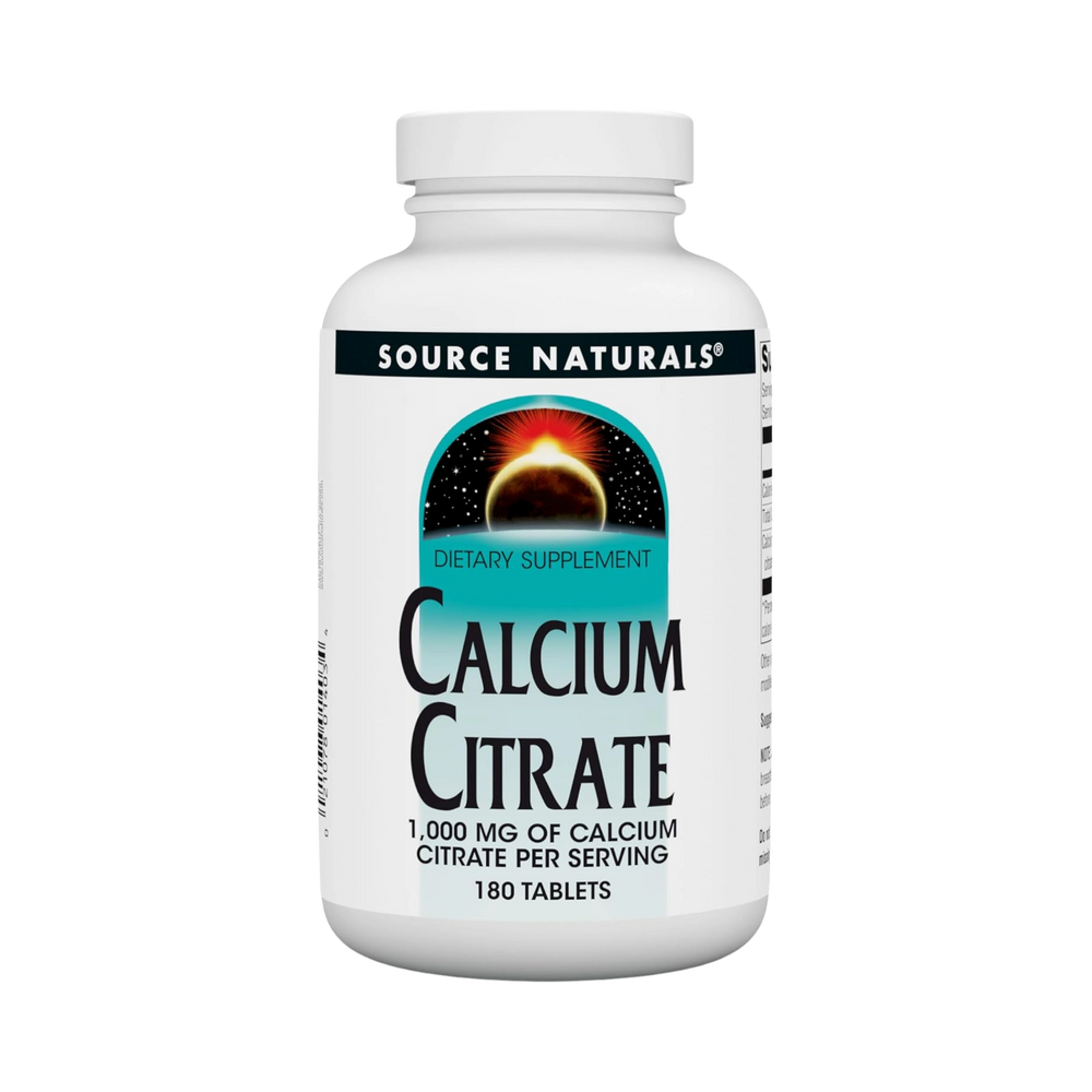 Source Naturals, Calcium Citrate, Table Herbs, 1,000 Mg, 180 Tablets