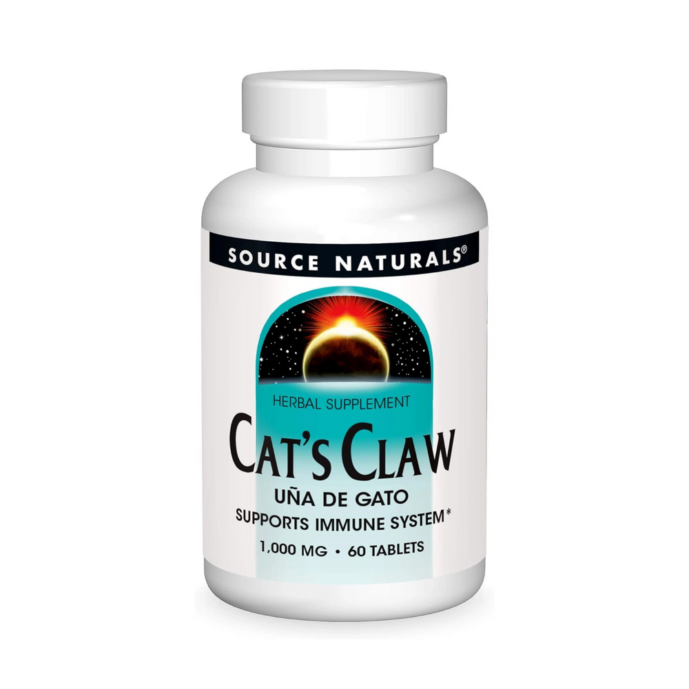 Source Naturals, Cat's Claw Bark Una de Gato, 1000 Mg, 60 Tablets
