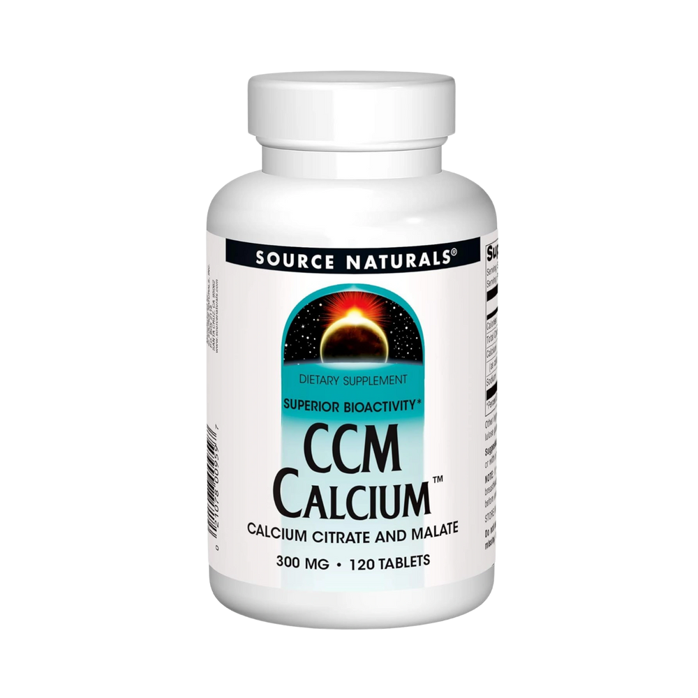 Source Naturals, CCM Calcium 300 Mg, 120 Tablets