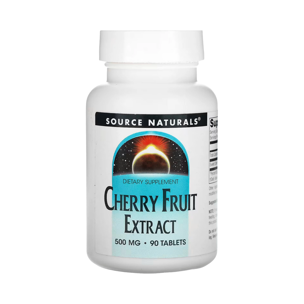 Source Naturals, Cherry Fruit Extract, 500mg, 90 Tablets