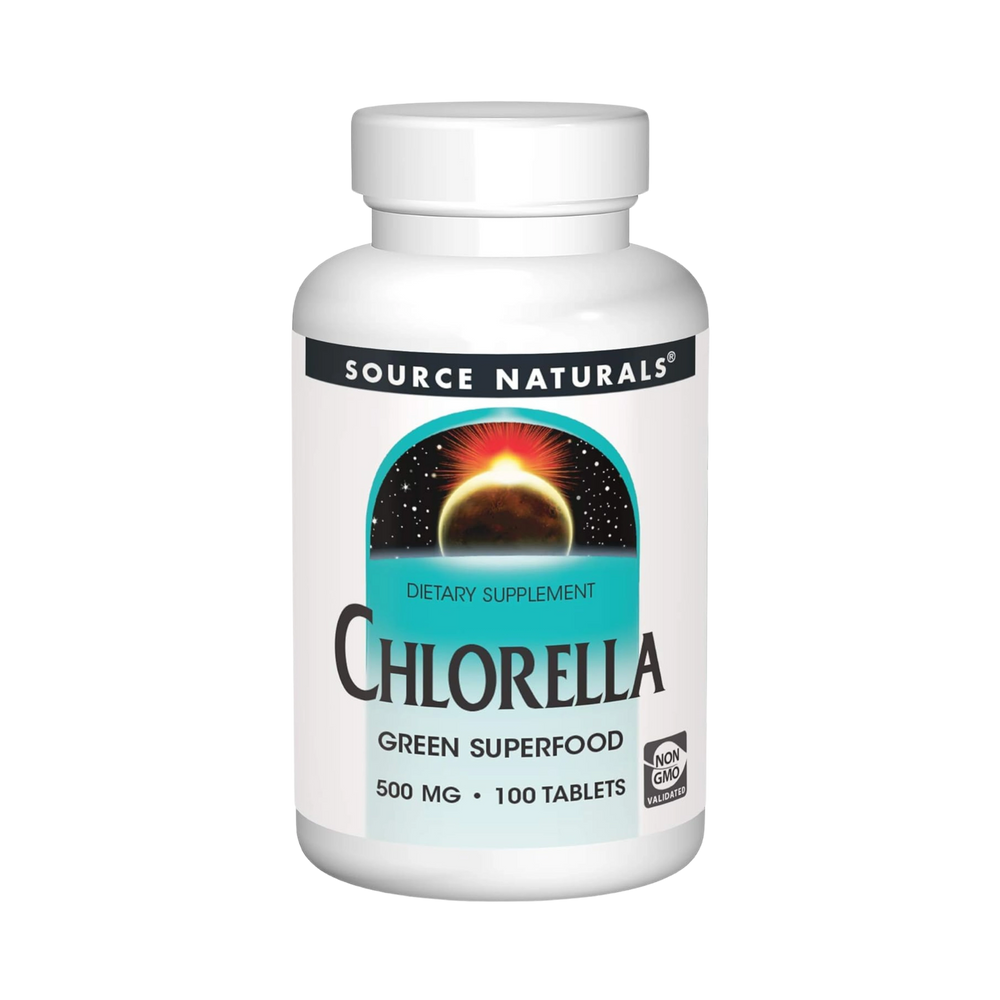 Source Naturals, Chlorella, 500 Mg, 100 Tablets