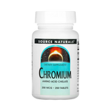 Source Naturals, Chromium, 200 Mcg, 250 Tablets