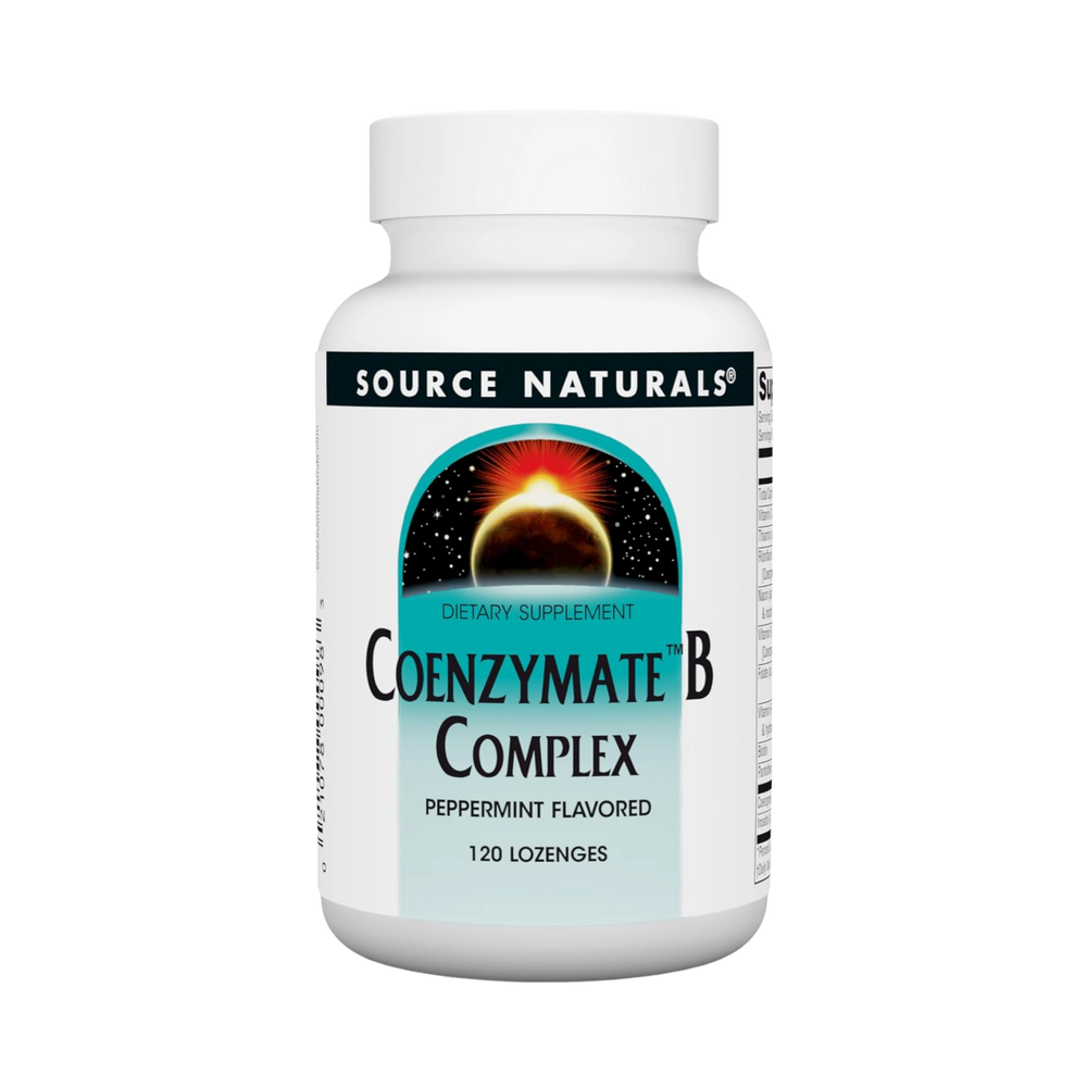 Source Naturals, Coenzymate B Complex, 120 Peppermint Lozenge