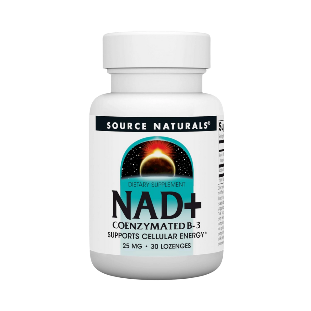 Source Naturals, Coenzymated, B-3, 25 Mg, 30 Peppermint Lozenge