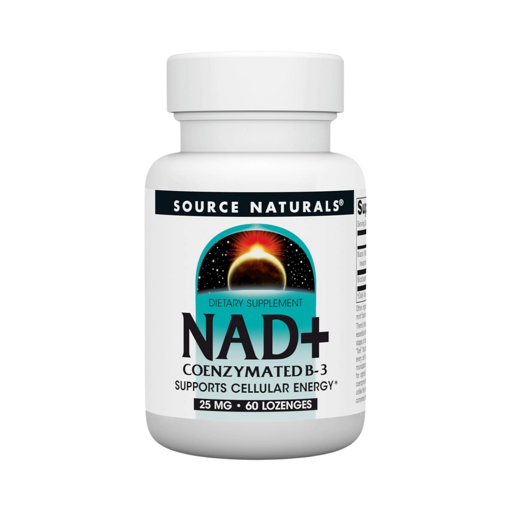 Source Naturals, Coenzymated, B-3, 25 Mg, 60 Peppermint Lozenge