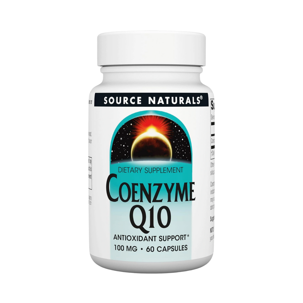 Source Naturals, Coenzyme Q10, 100 Mg, 60 Capsules