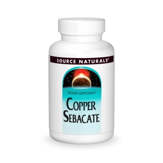 Source Naturals, Copper Sebacate 22mg (60,120) Tablet| Maple Herbs