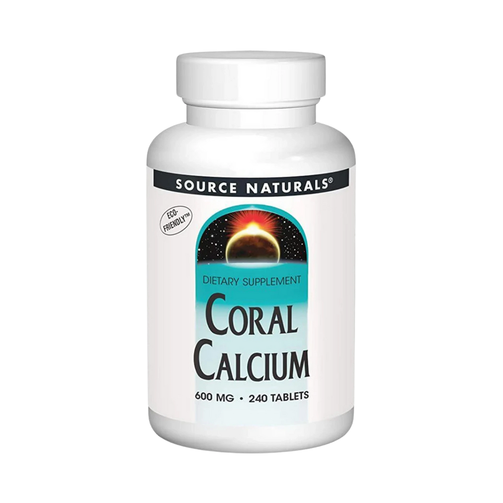 Source Naturals, Coral Calcium, 600 Mg, 240 Tablets
