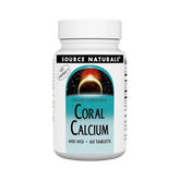Source Naturals, Coral Calcium, 600 Mg, 60 Tablets