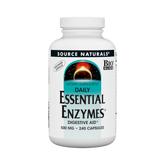 Source Naturals, Essential Enzymes Daily, 500 Mg, 240 Vegi Capsules