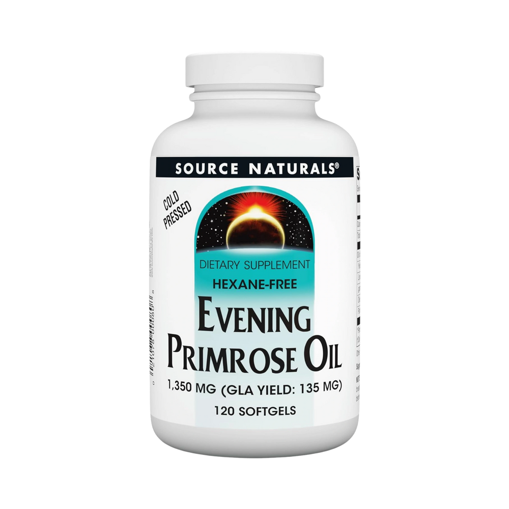 Source Naturals, Evening Primrose Oil, Hexane-Free, 1350 Mg, 120 Softgels