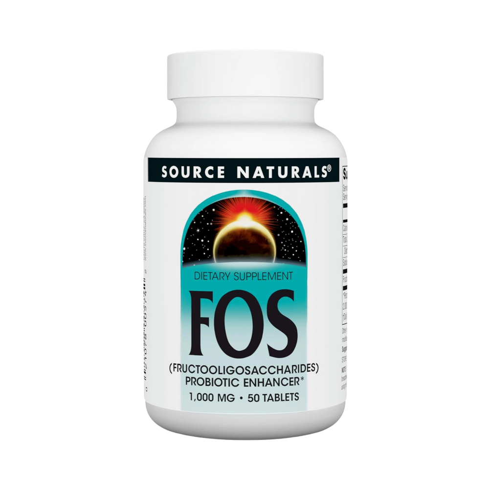 Source Naturals, FOS, 1000 Mg, 50 Tablets