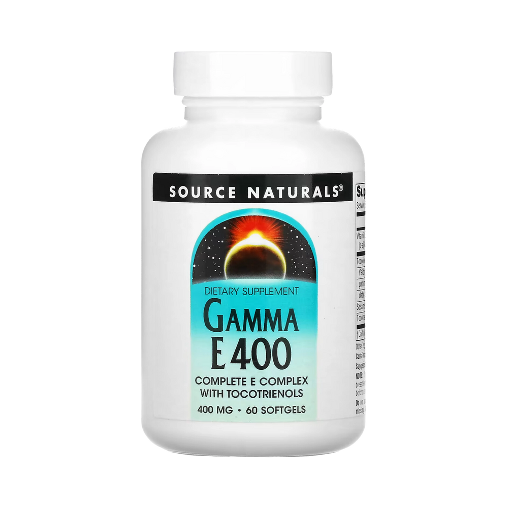 Source Naturals, Gamma E, 400 Mg, 60 Softgels