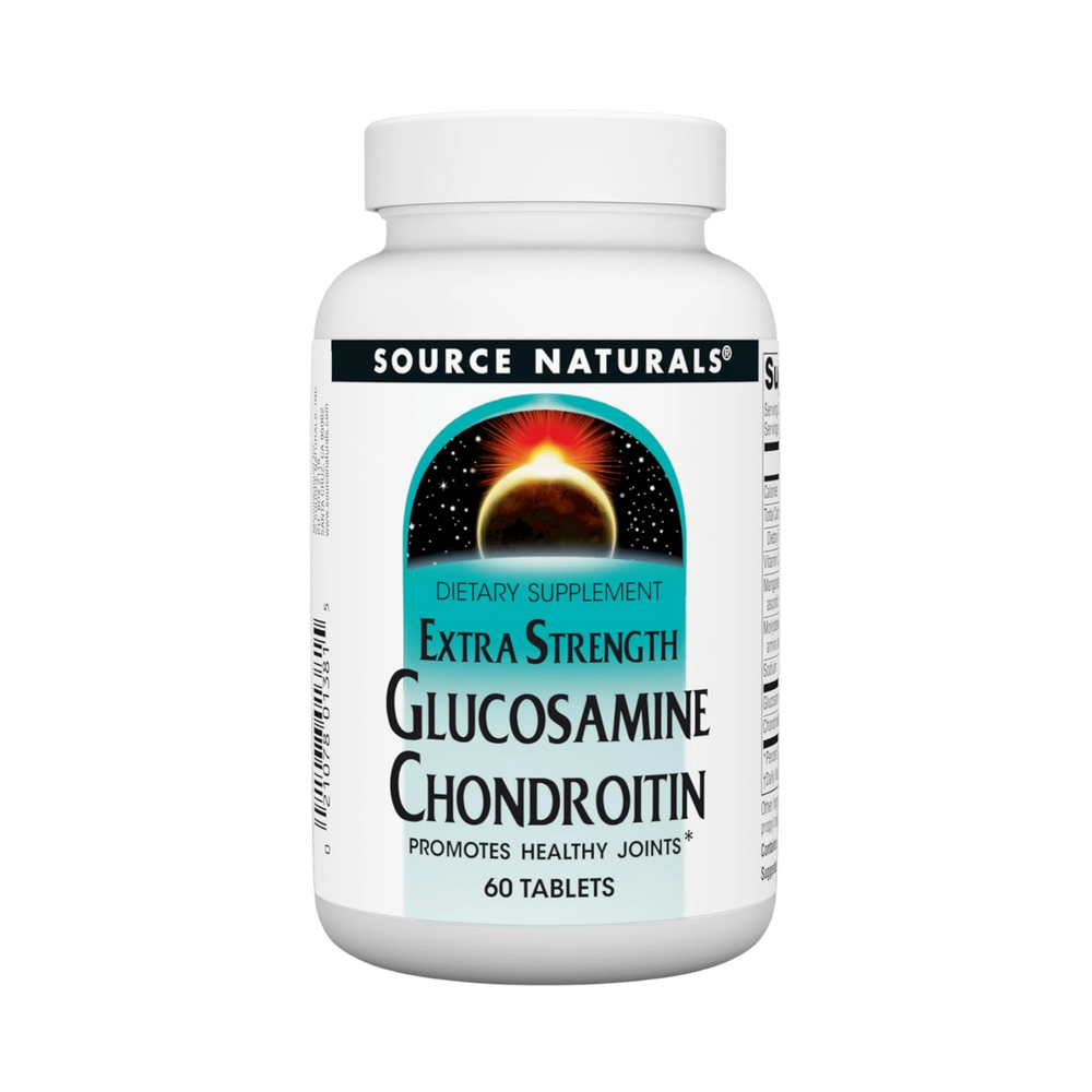 Source Naturals, Glucosamine Chondroitin, Extra Strength, 60 Tablets