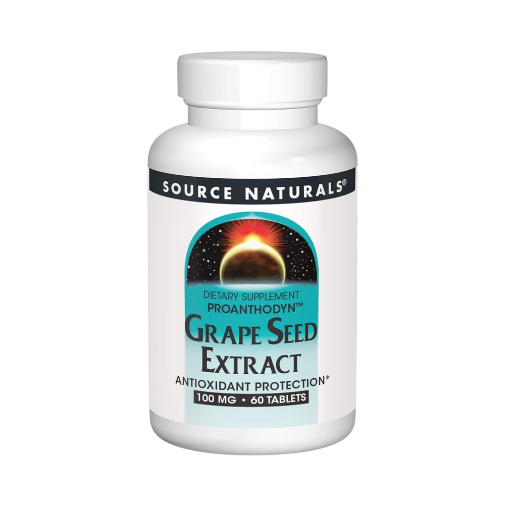 Source Naturals, Grape Seed Extract, Proanthodyn, 100 Mg, 60 Tablets