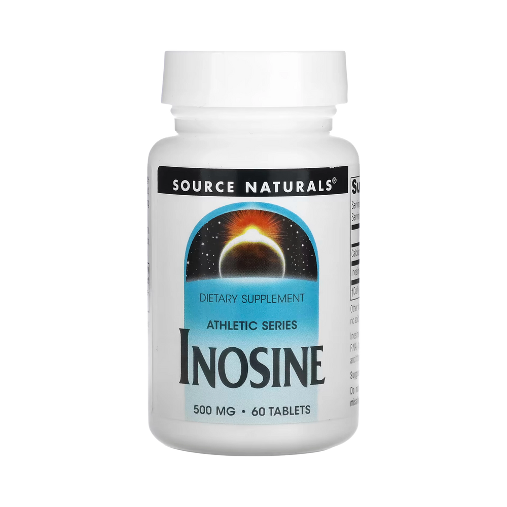 Source Naturals, Inosine, 500 Mg, 60 Tablets