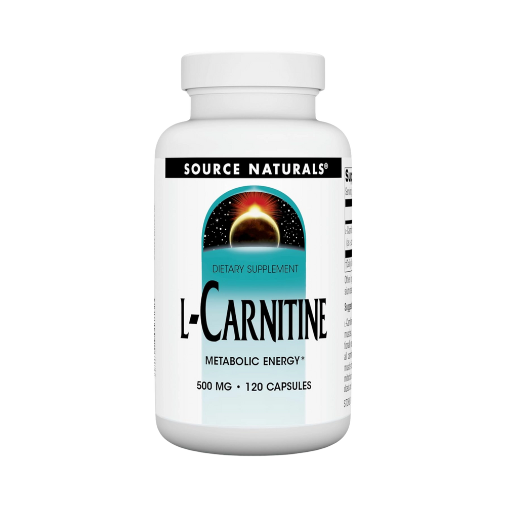 Source Naturals, L-Carnitine, 500 Mg, 120 Capsules