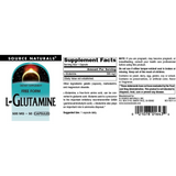 Source Naturals, L-Glutamine, 500 Mg, 50 Tablets