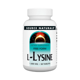 Source Naturals, L-Lysine, 1000 Mg, 50 Tablets