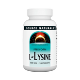 Source Naturals, L-Lysine, 500 Mg, 100 Tablets