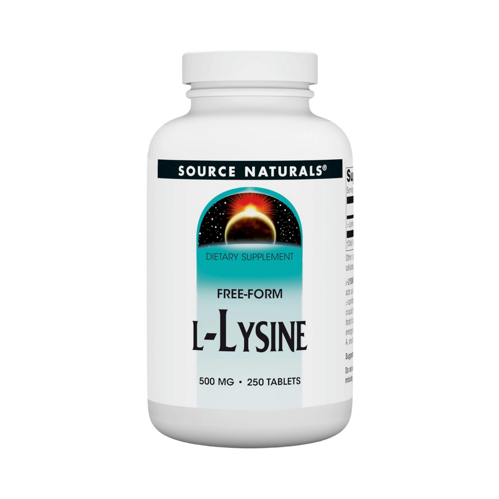 Source Naturals, L-Lysine, 500 Mg, 250 Tablets