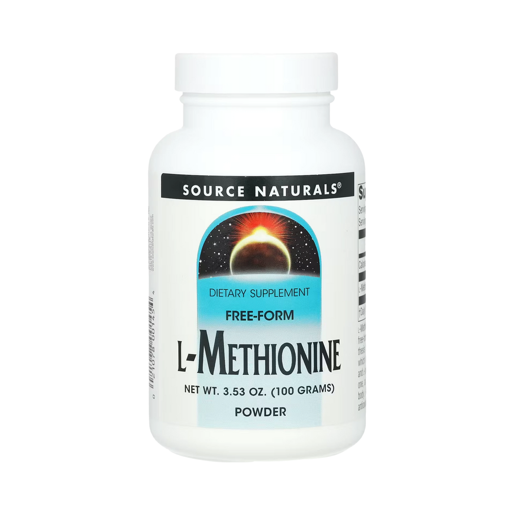 Source Naturals, L-Methionine, 3.35 Oz Powder