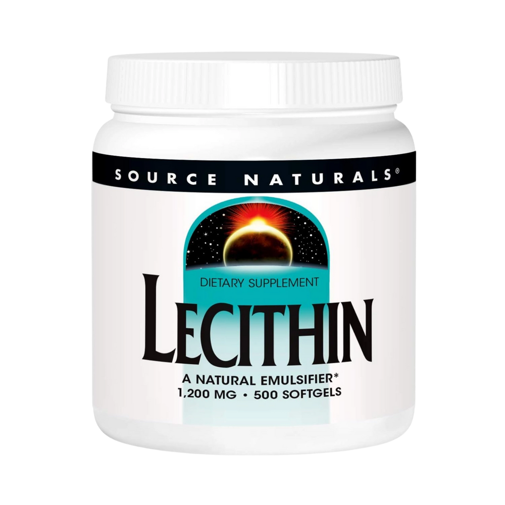 Source Naturals, Lecithin, 1200 Mg, 500 Softgels