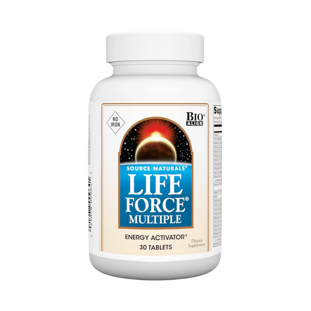 Source Naturals, Life Force Multiple, No Iron, 30 Tablets