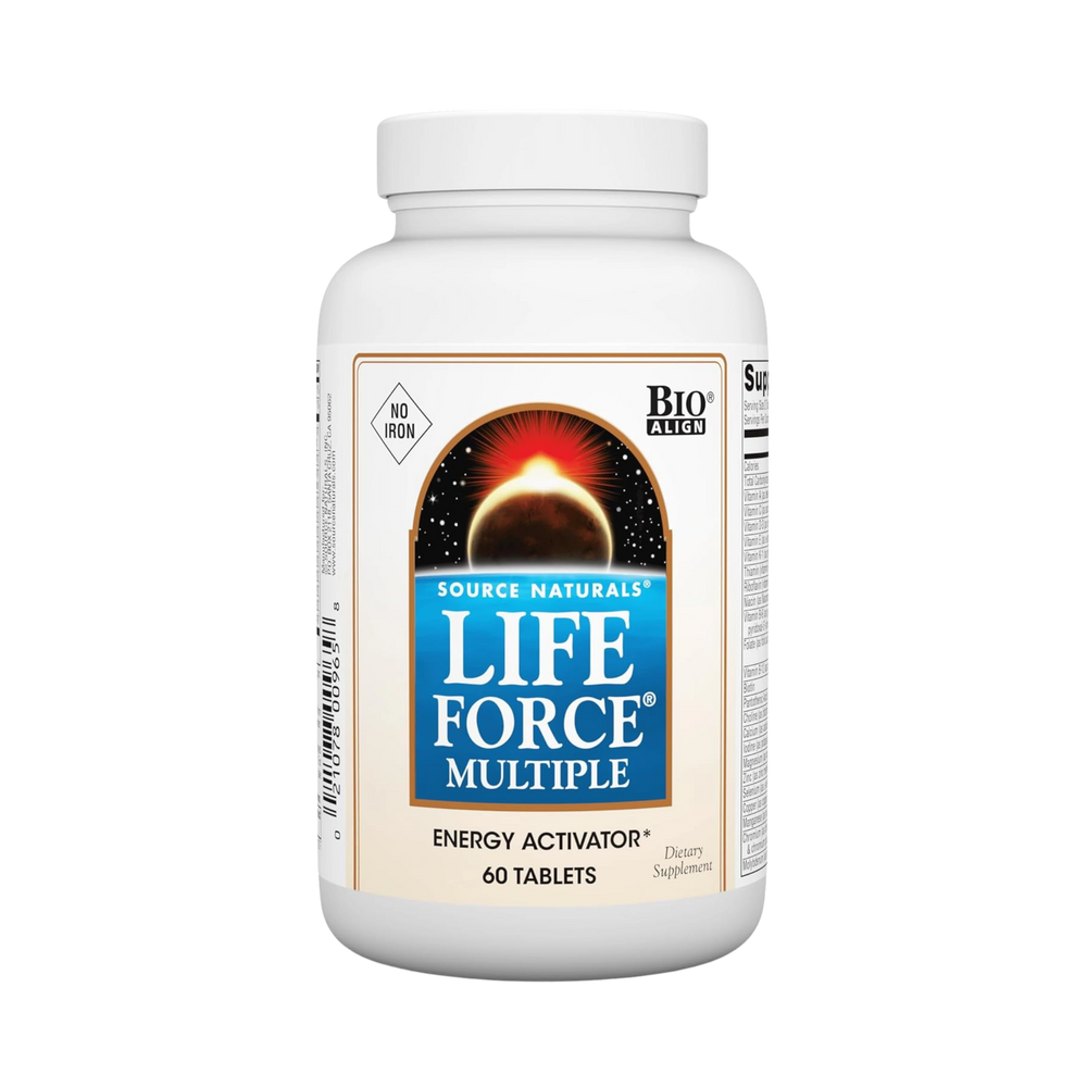 Source Naturals, Life Force Multiple, No Iron, 60 Tablets