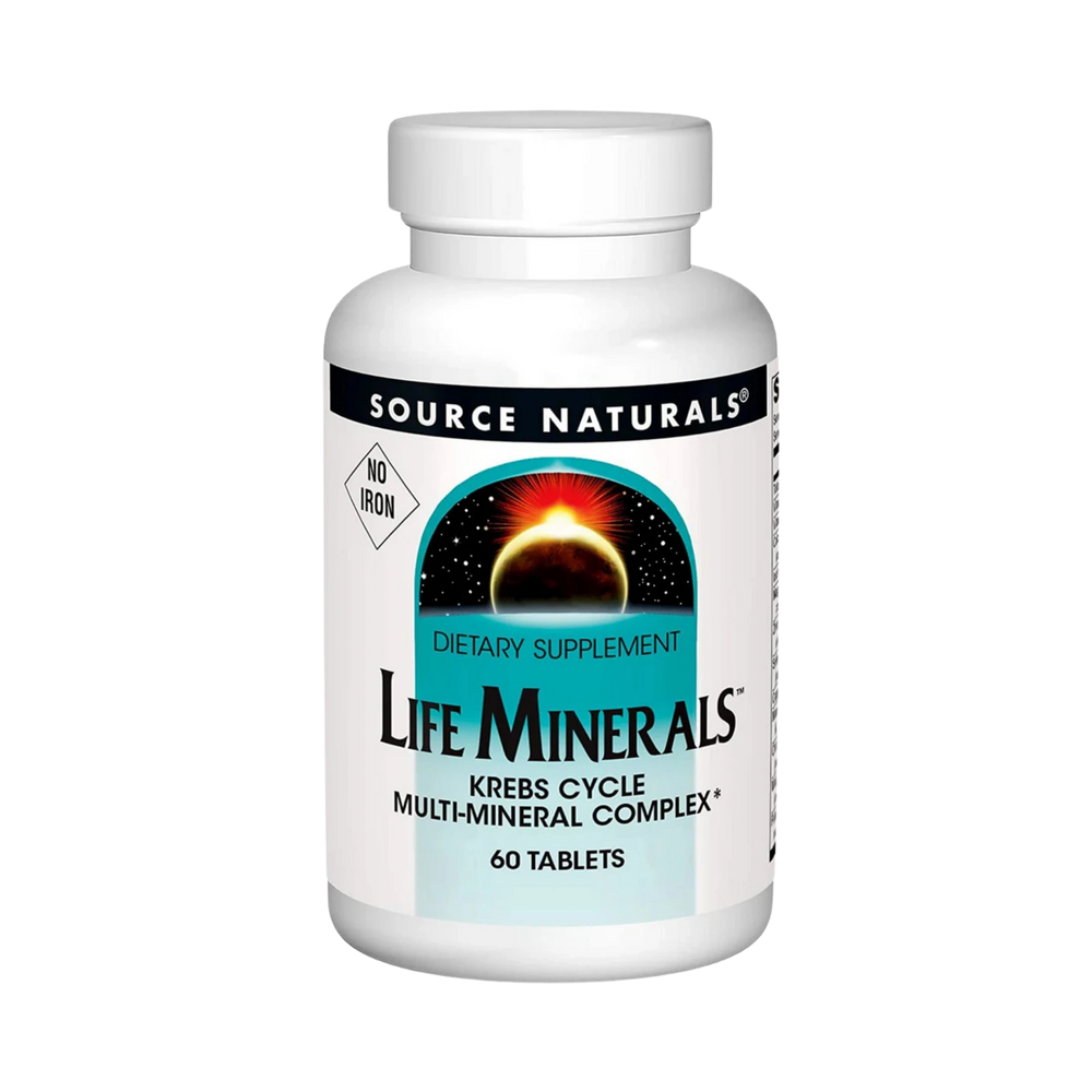 Source Naturals, Life Minerals, No Iron, 60 Tablets
