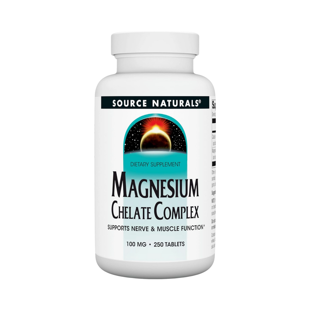 Source Naturals, Magnesium Chelate Complex, 250 Tablets