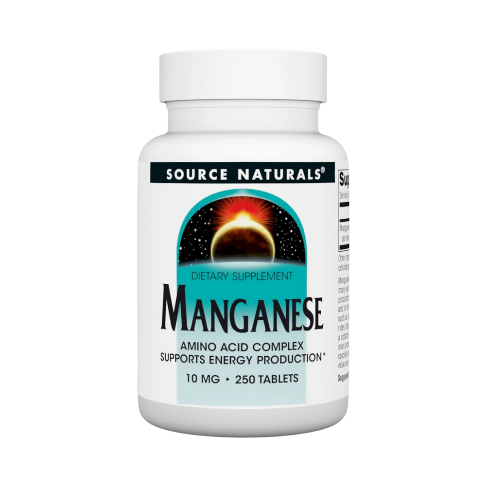Source Naturals, Manganese, 10 Mg, 250 Tablets