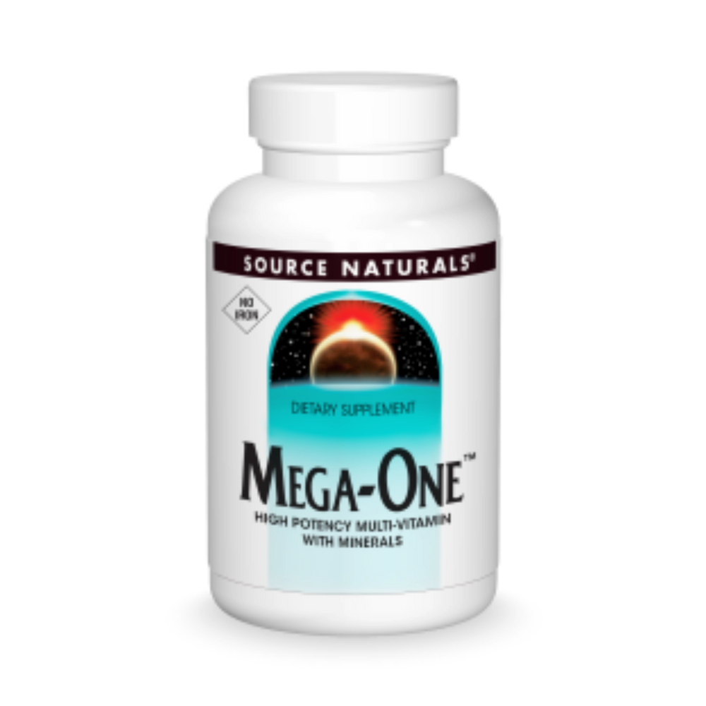 Source Naturals, Mega-One Multiple, No Iron, 60 Tablets