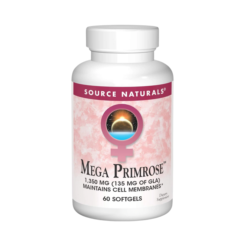 Source Naturals, Mega Primrose, 1350 Mg, 60 Softgels