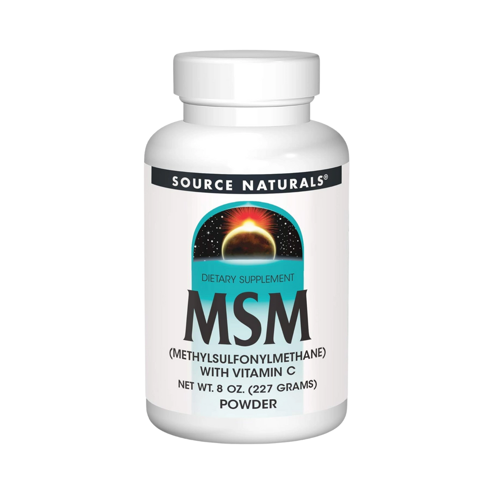 Source Naturals, MSM with Vitamin C, 8 Oz Powder