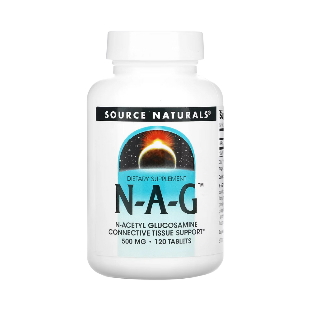 Source Naturals, N-A-G, 500 Mg, 30 Tablets