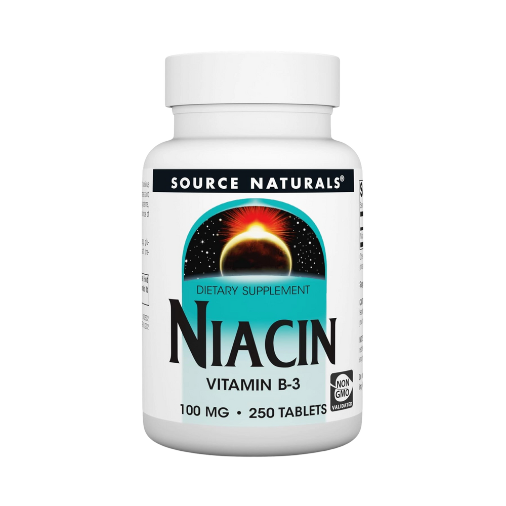 Source Naturals, Niacin, 100 Mg, 250 Tablets
