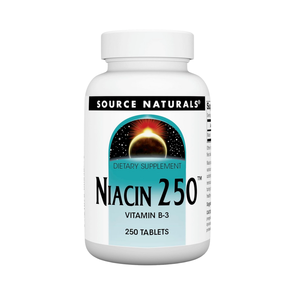 Source Naturals, Niacin 250, 250 Tablets